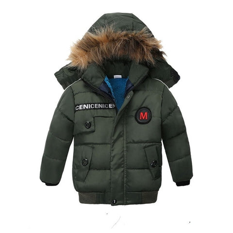 Baby Boys Jacket 2019 Autumn Winter Jacket For Boys Children Jacket Kids Hooded Warm Outerwear Coat For Boy Clothes 2 3 4 5 Year