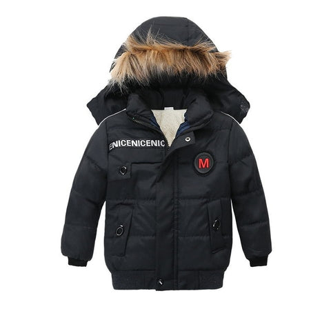 Baby Boys Jacket 2019 Autumn Winter Jacket For Boys Children Jacket Kids Hooded Warm Outerwear Coat For Boy Clothes 2 3 4 5 Year