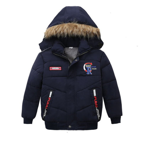 Baby Boys Jacket 2019 Autumn Winter Jacket For Boys Children Jacket Kids Hooded Warm Outerwear Coat For Boy Clothes 2 3 4 5 Year