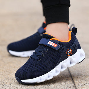 2019 Autumn Children Shoes Fashion Brand Outdoor Kids Sneakers Boy Running Shoes Casual Breathable Boys Girls Sports Shoes 891