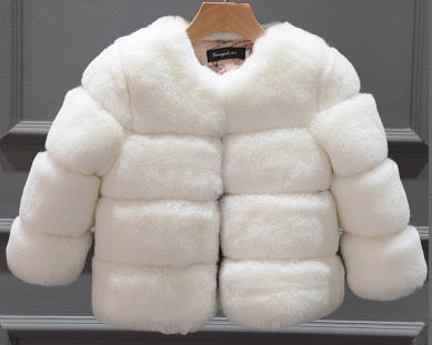 2019 baby jacket / Kids coat / Baby girl faux fur  coat