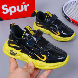 Kids Shoes Lightweight Slip On Breathable Running Walking Tennis Sneakers for Girls Boys Fashion Sports Shoes 26-37 Size