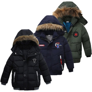 Baby Boys Jacket 2019 Autumn Winter Jacket For Boys Children Jacket Kids Hooded Warm Outerwear Coat For Boy Clothes 2 3 4 5 Year