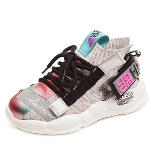 New Fashion Kids Shoes for Boys Girls  Breathable Children Casual Sneakers Baby Girl Soft Running Sports Shoes