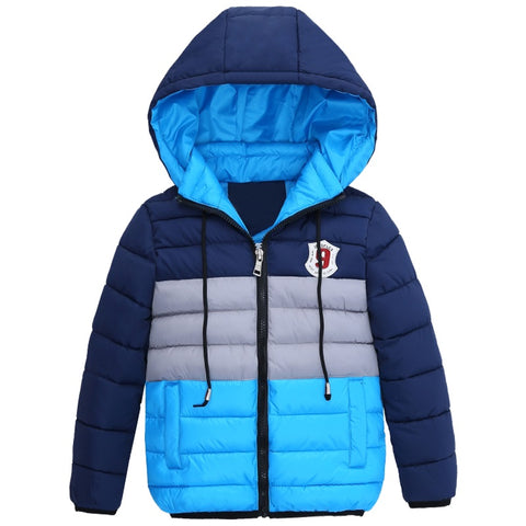 kids coat 2019 new Spring Winter Boys Jacket for Boys Children Clothing Hooded Outerwear Baby Boys Clothes 5 6 7 8 9 10 Years