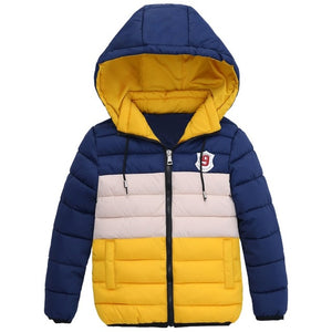 kids coat 2019 new Spring Winter Boys Jacket for Boys Children Clothing Hooded Outerwear Baby Boys Clothes 5 6 7 8 9 10 Years