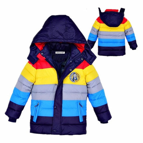 kids coat 2019 new Spring Winter Boys Jacket for Boys Children Clothing Hooded Outerwear Baby Boys Clothes 5 6 7 8 9 10 Years