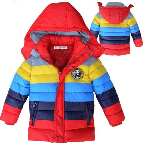 kids coat 2019 new Spring Winter Boys Jacket for Boys Children Clothing Hooded Outerwear Baby Boys Clothes 5 6 7 8 9 10 Years