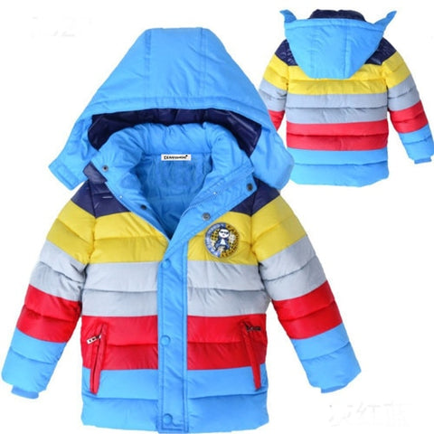 kids coat 2019 new Spring Winter Boys Jacket for Boys Children Clothing Hooded Outerwear Baby Boys Clothes 5 6 7 8 9 10 Years