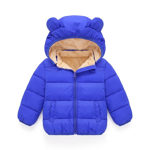 Baby Boys Jacket 2019 Autumn Winter Jacket For Boys Children Jacket Kids Hooded Warm Outerwear Coat For Boy Clothes 2 3 4 5 Year