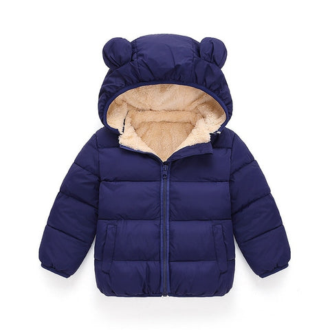 Baby Boys Jacket 2019 Autumn Winter Jacket For Boys Children Jacket Kids Hooded Warm Outerwear Coat For Boy Clothes 2 3 4 5 Year