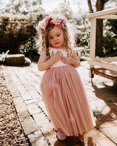 2019 New Toddler Kid Baby Girl Dresses Princess Pageant Party Lace Tutu Dress Sundress