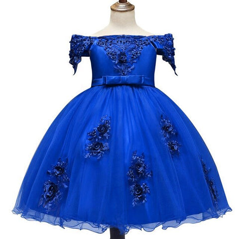 Girls Dress Elegant New Year Princess Children Party Dress Wedding Gown Kids Dresses for Girls Birthday Party Dress Vestido Wear