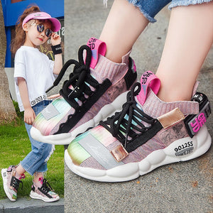 2019 Autumn Kids Sneakers Girls Shoes Boys Fashion Casual Children Shoes for Girl Sport Running Child Breath Comfortable Shoes