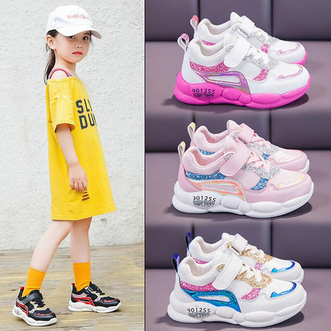 2019 Autumn Kids sneakers Girls shoes Boys Fashion Casual Children Shoes for Girl Sport Running Child Shoes Chaussure Enfant