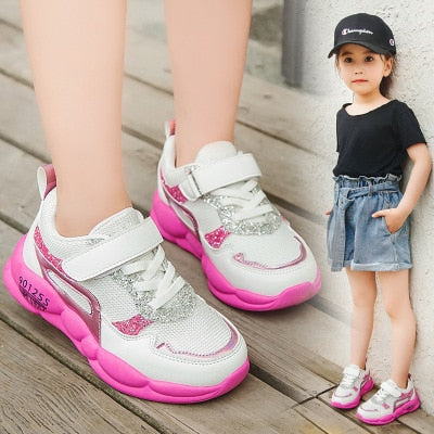 2019 Autumn Kids sneakers Girls shoes Boys Fashion Casual Children Shoes for Girl Sport Running Child Shoes Chaussure Enfant