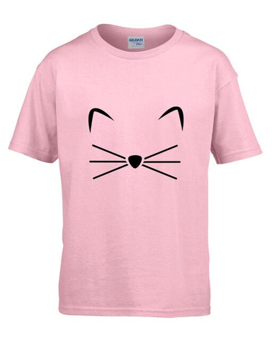 KITTY KITTEN Meow Print kids T shirt Cotton Casual Funny Shirt For girls tops tee hipster streetwear short sleeve casual t-shirt