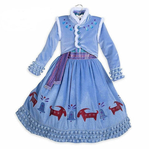 Girls elsa dress new snow queen costumes for kids cosplay dresses princess disfraz carnaval vestido de festa infantil congelados