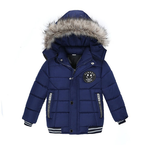 Baby Boys Jacket 2019 Autumn Winter Jacket For Boys Children Jacket Kids Hooded Warm Outerwear Coat For Boy Clothes 2 3 4 5 Year