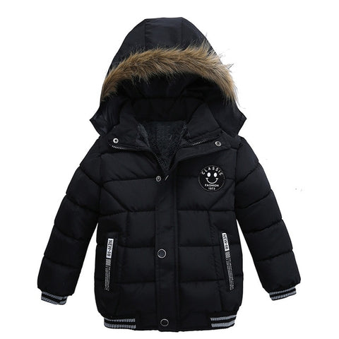 Baby Boys Jacket 2019 Autumn Winter Jacket For Boys Children Jacket Kids Hooded Warm Outerwear Coat For Boy Clothes 2 3 4 5 Year