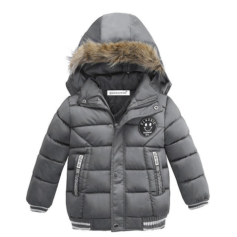 Baby Boys Jacket 2019 Autumn Winter Jacket For Boys Children Jacket Kids Hooded Warm Outerwear Coat For Boy Clothes 2 3 4 5 Year