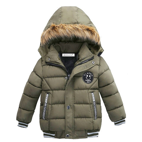 Baby Boys Jacket 2019 Autumn Winter Jacket For Boys Children Jacket Kids Hooded Warm Outerwear Coat For Boy Clothes 2 3 4 5 Year