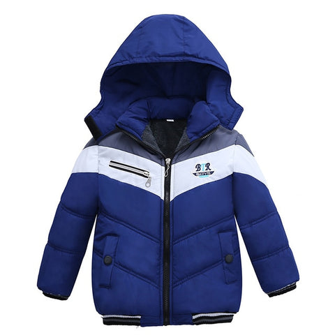 Baby Boys Jacket 2019 Autumn Winter Jacket For Boys Children Jacket Kids Hooded Warm Outerwear Coat For Boy Clothes 2 3 4 5 Year