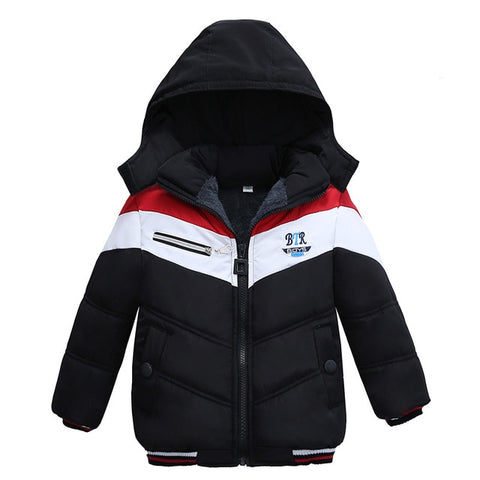 Baby Boys Jacket 2019 Autumn Winter Jacket For Boys Children Jacket Kids Hooded Warm Outerwear Coat For Boy Clothes 2 3 4 5 Year