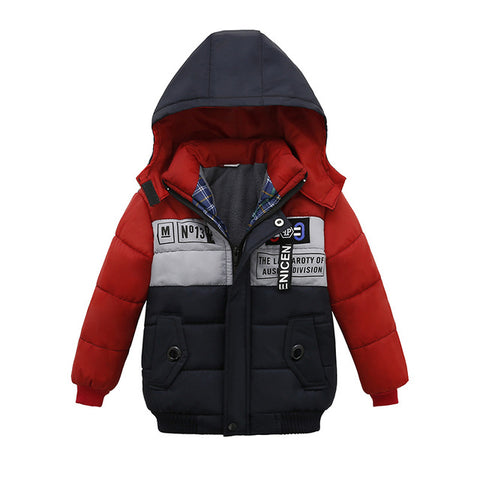 Baby Boys Jacket 2019 Autumn Winter Jacket For Boys Children Jacket Kids Hooded Warm Outerwear Coat For Boy Clothes 2 3 4 5 Year