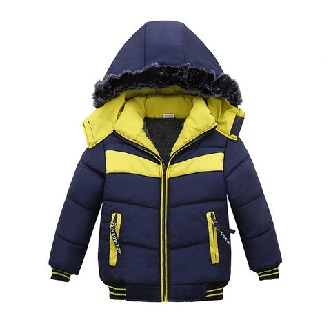 Baby Boys Jacket 2019 Autumn Winter Jacket For Boys Children Jacket Kids Hooded Warm Outerwear Coat For Boy Clothes 2 3 4 5 Year