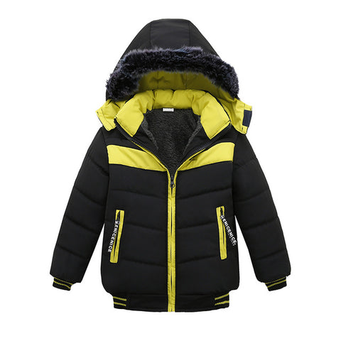 Baby Boys Jacket 2019 Autumn Winter Jacket For Boys Children Jacket Kids Hooded Warm Outerwear Coat For Boy Clothes 2 3 4 5 Year